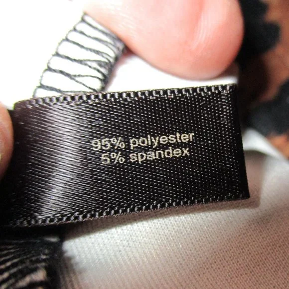 Leopard Bodycon Dress Size Small - Picture 4 of 7